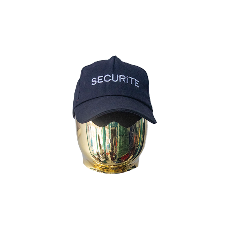 CASQUETTE NOIRE SECURITE