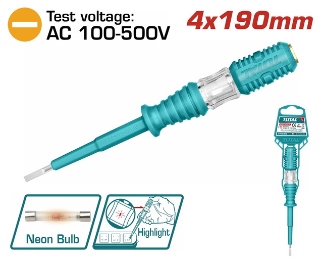 TOURNE VIS TESTEUR 4X190MM THT291908