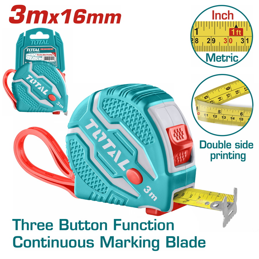 MESURETTE TOTAL 3MX16MM