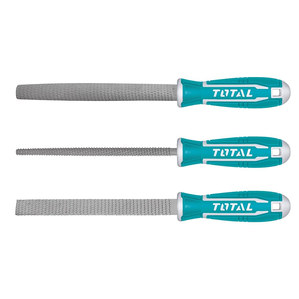 KIT DE LIME EN ACIER 200MM 8" 3PCS
