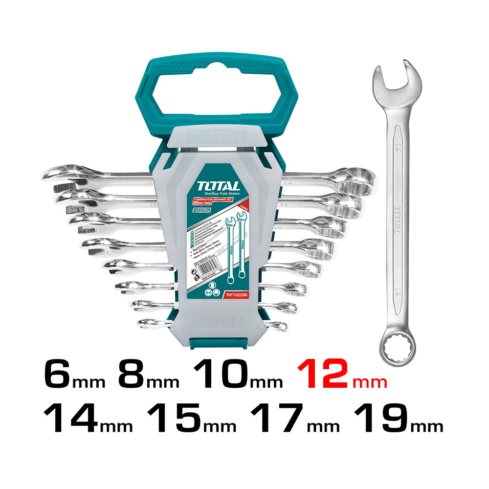 CLE MECANIQUE OUVERT-FERME 8PCS/SET THT102286