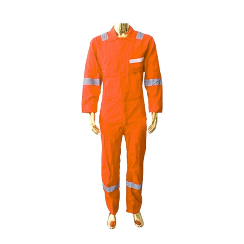 COMBINAISON ORANGE ANTI FEU STS