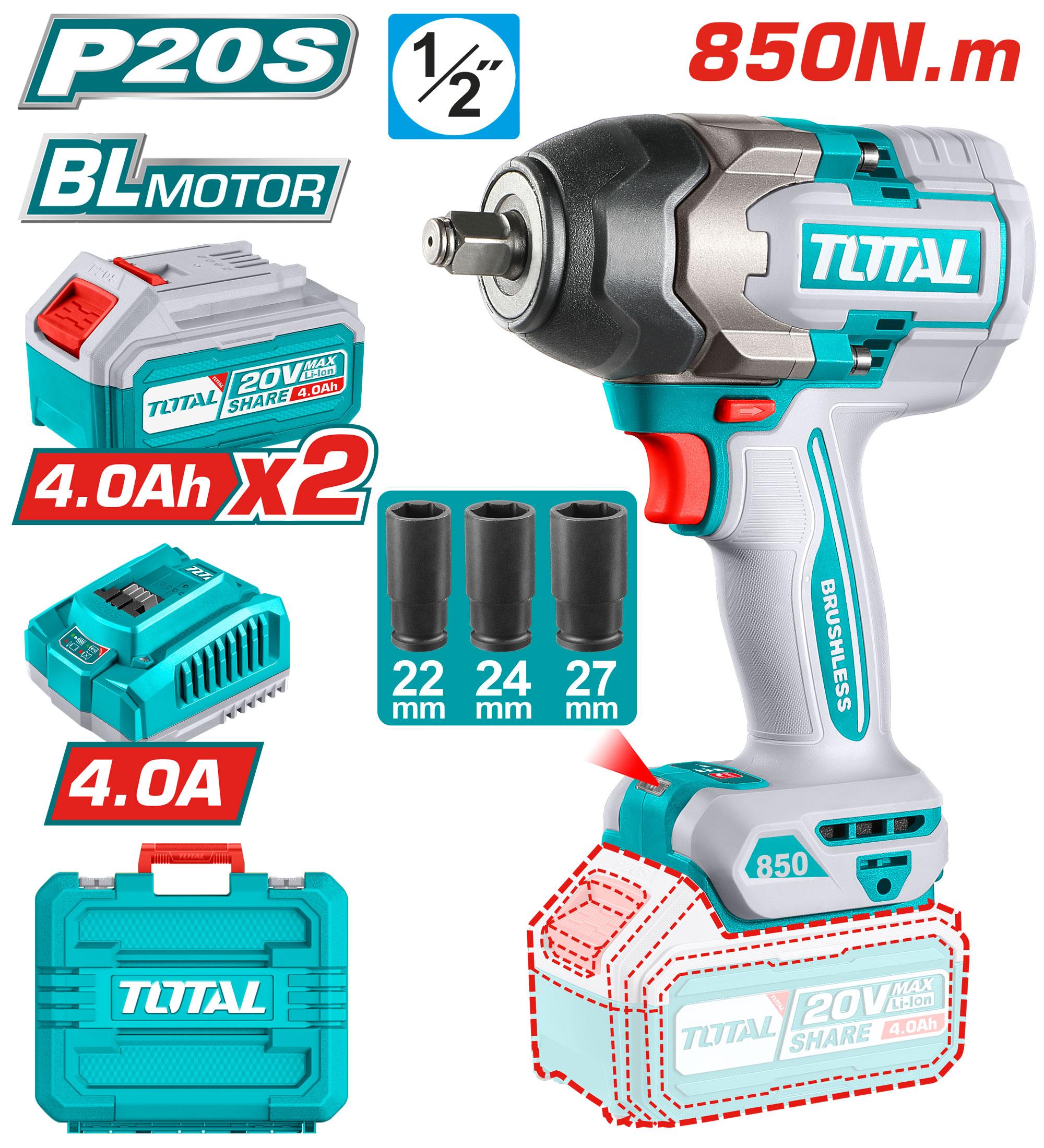 CLE A CHOC RECHARGEABLE 850N.m