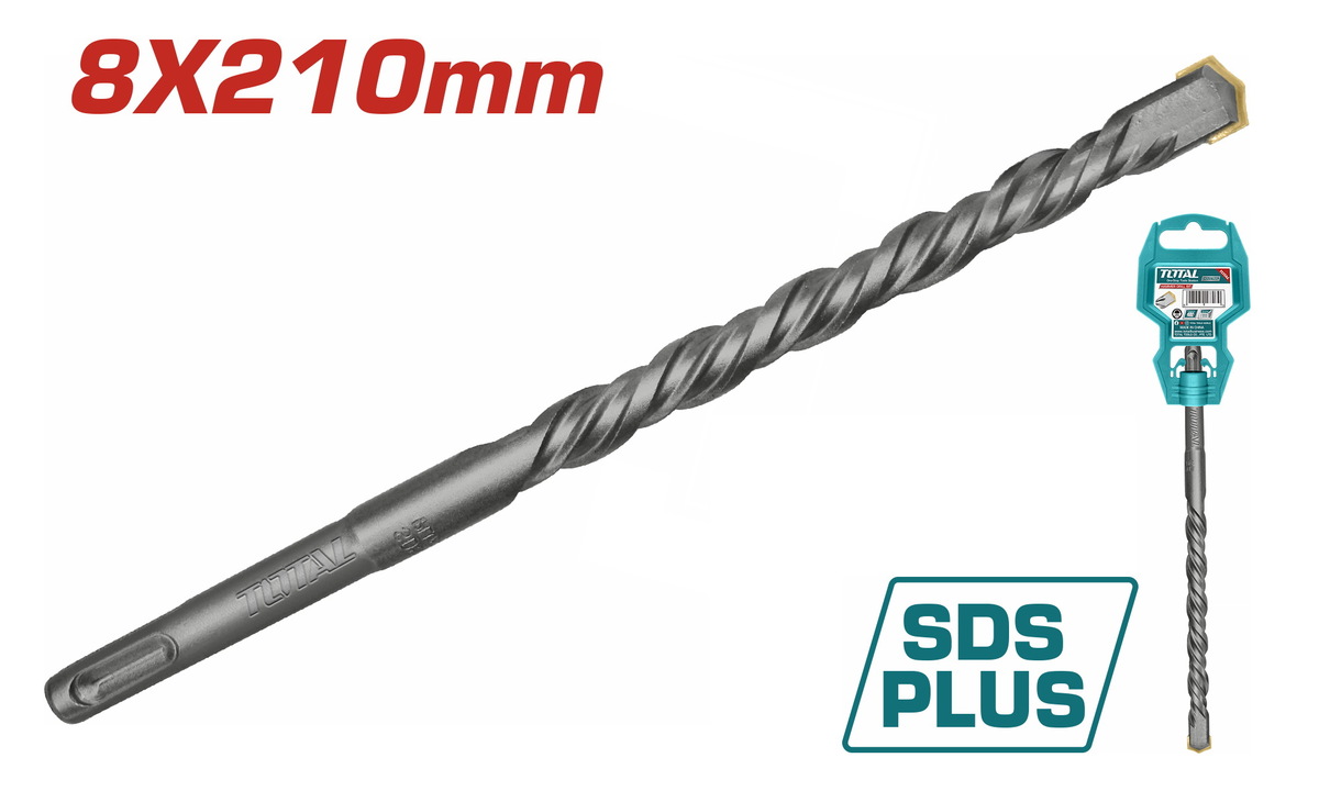 FORET PERFORATEUR POUR BETON SDS PLUS 8X210MM