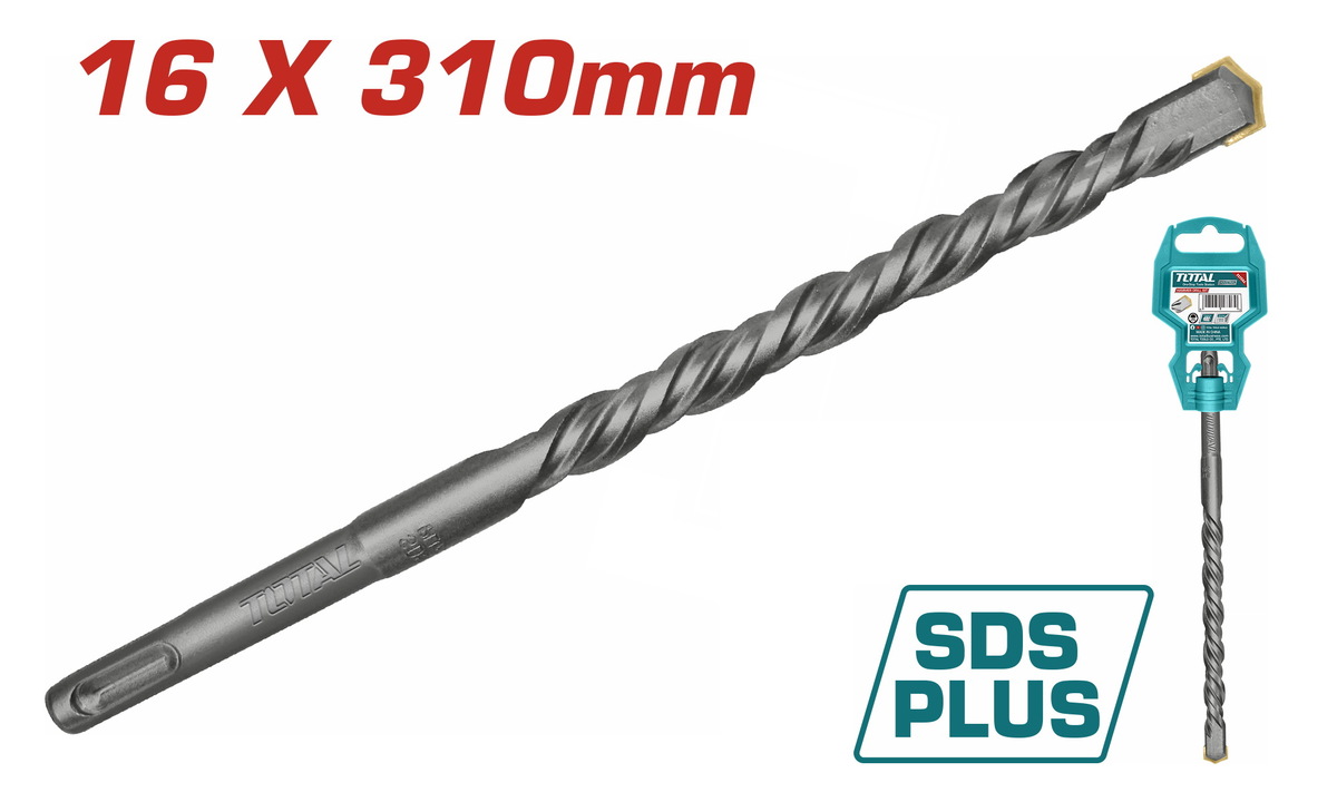 FORET PERFORATEUR POUR BETON SDS PLUS 16X310MM