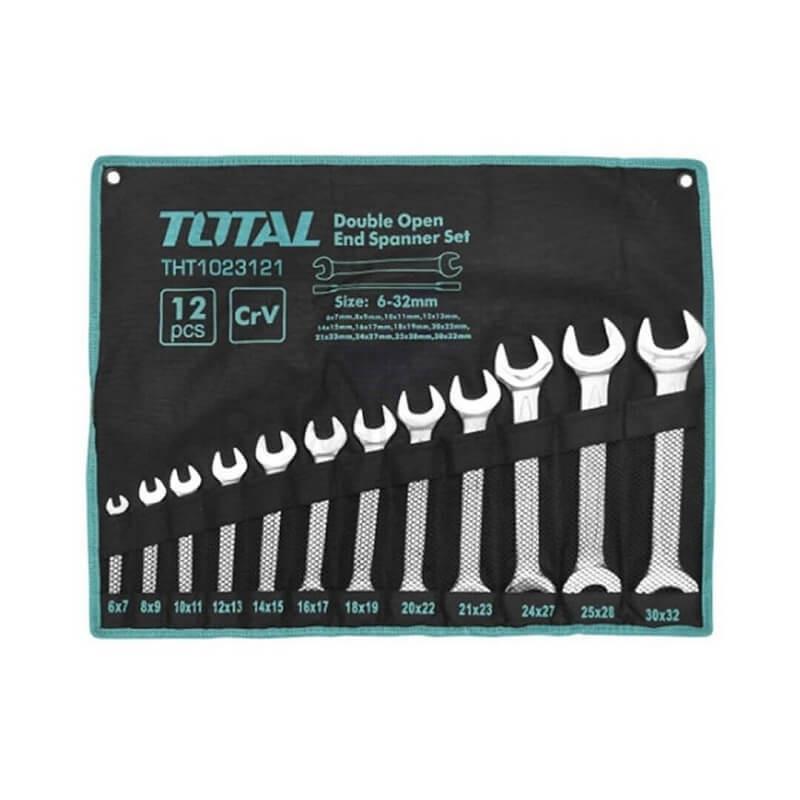 JEU DE CLE PLATE FOURCHE TOTAL 6-32MM
