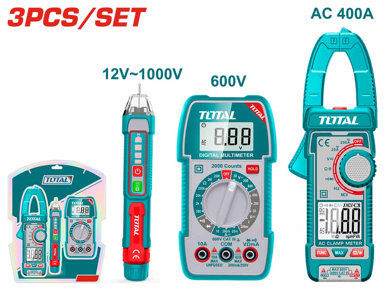 METRIX DIGITAL 3PCS/SET TOS23068