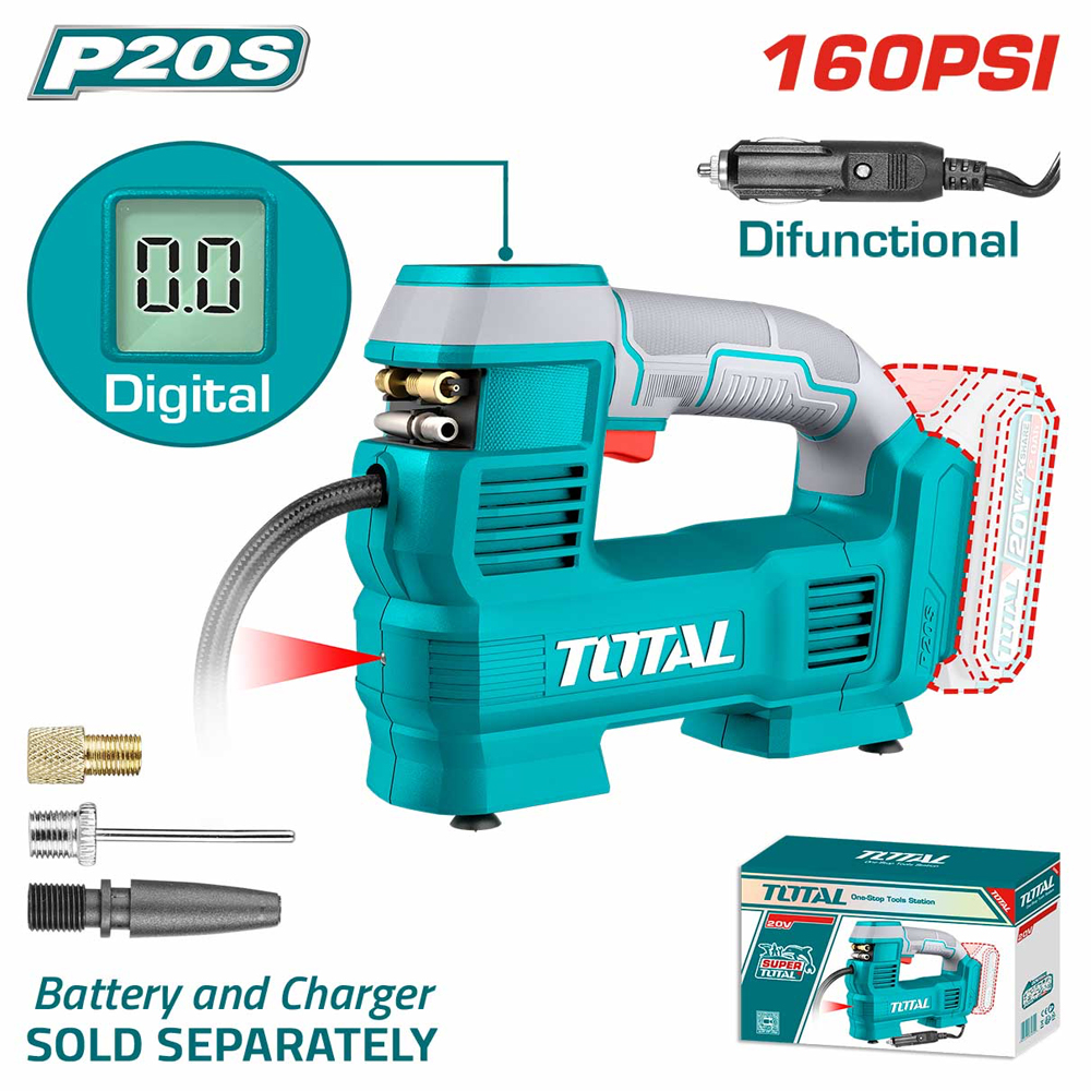 COMPRESSEUR A AIR SANS FIL 160PSI TACLI2012
