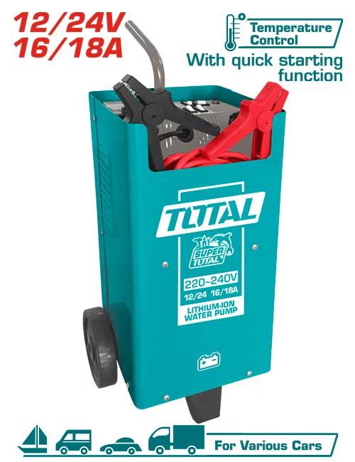CHARGEUR BATTERIE 12/24V-16A TBC2201