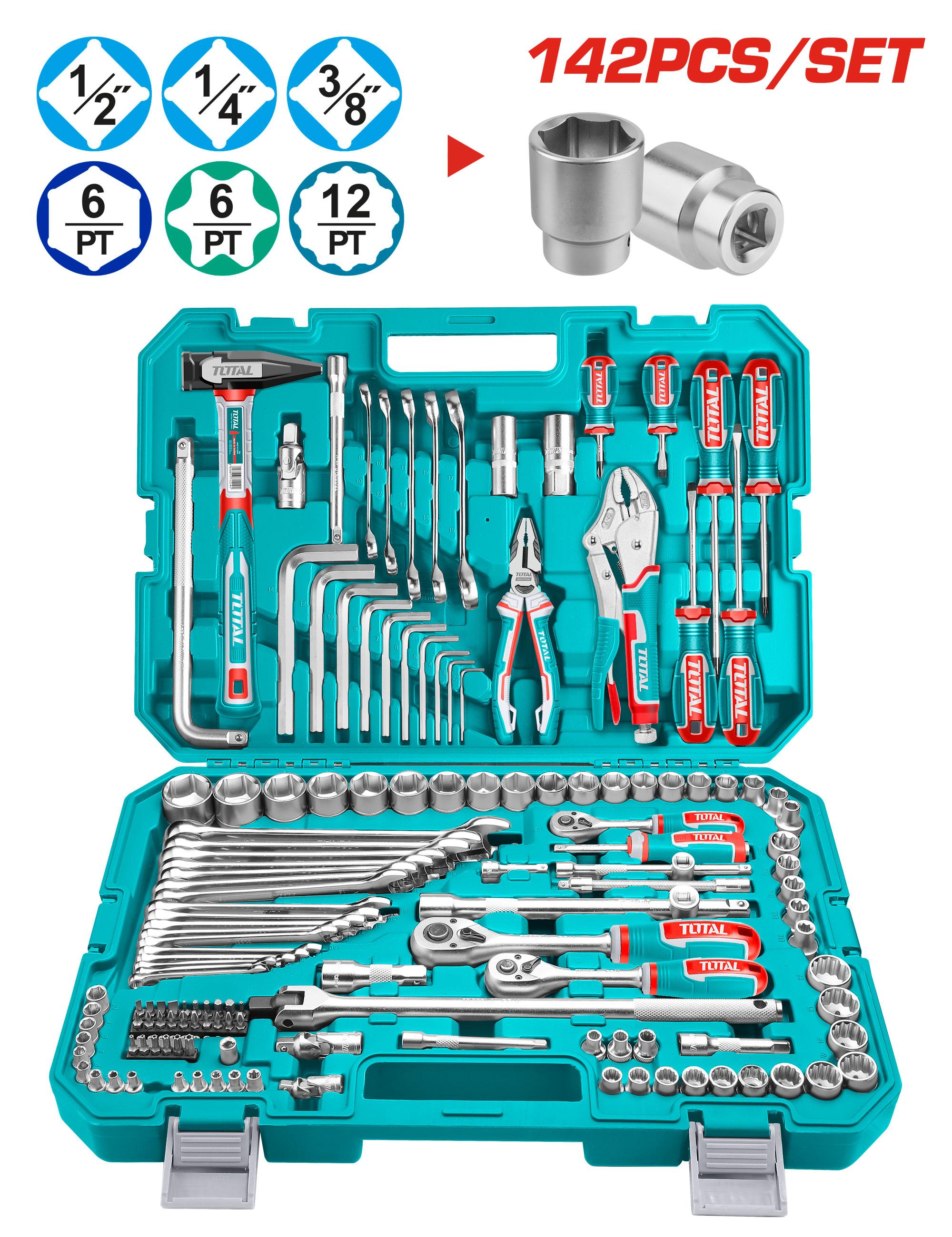 KIT OUTILS COMBINES 216PCS THKTHP22166