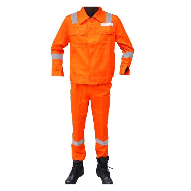 TENUE ORANGE ANTI FEU NEO SAFETY