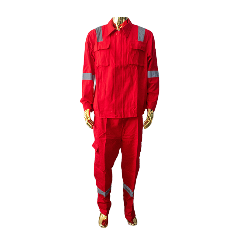 TENUE ROUGE ANTI FEU STS