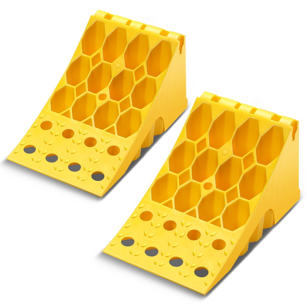 CALE DE ROUE JAUNE