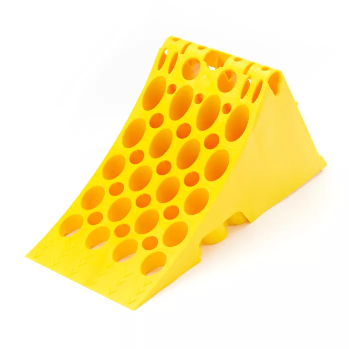 CALE DE ROUE JAUNE