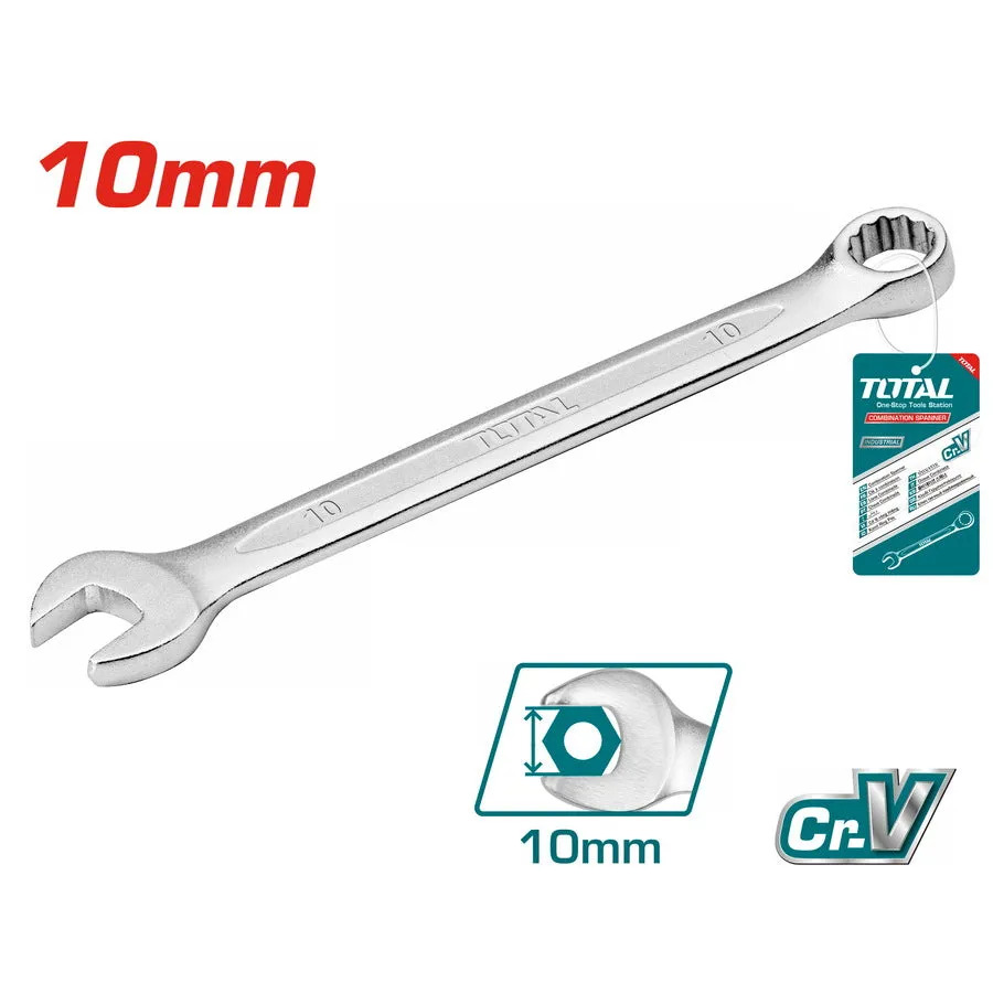 CLE PLATE MIXTE 10MM TOTAL THT1022121